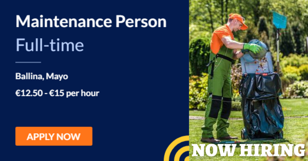 maintenance-person-ballina-mayo-7th-september-jobalert-ie